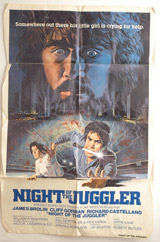 Night Of The Juggler Vintage Film Poster