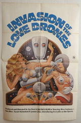  Invasion of the Love Drones Vintage Film Poster