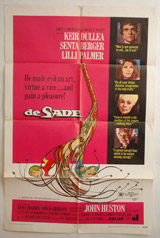 De Sade Vintage Film Poster