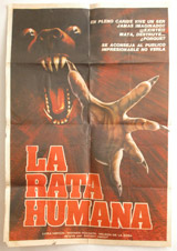 La Rata Humana Vintage Film Poster
