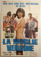 La Moglie Vergine Vintage Film Poster