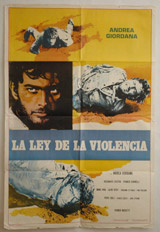 La Ley De La Violencia (El Desperado) Vintage Film Poster