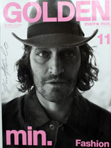 Golden Magazine (Japan, March 2007, Special Fashion Edition 11, signed by Vincent Gallo)