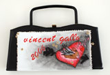 Black Purse - One of a kind by Vincent Gallo 