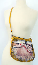 Yellow Purse - One of a kind by Vincent Gallo