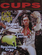 Cups Magazine (USA, No 90, 1998, signed by Vincent Gallo)