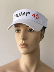 "Everybody, Let's Celebrate Our Greatest President DONALD J. TRUMP"  Vincent Gallo. 2020, hand made hat