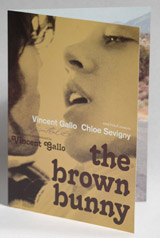 The Brown Bunny Cannes Press Kit/Brochure Autographed By Vincent Gallo