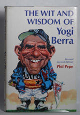  Vincent Gallo's Daily Read The Wit and Wisdom of Yogi Berra Autographed by Vincent Gallo