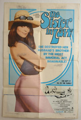  The Sister In Law Vintage Film Poster