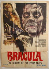  Bracula Vintage Film Poster