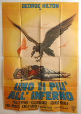 Uno Di Piu' All' Inferno Vintage Film Poster