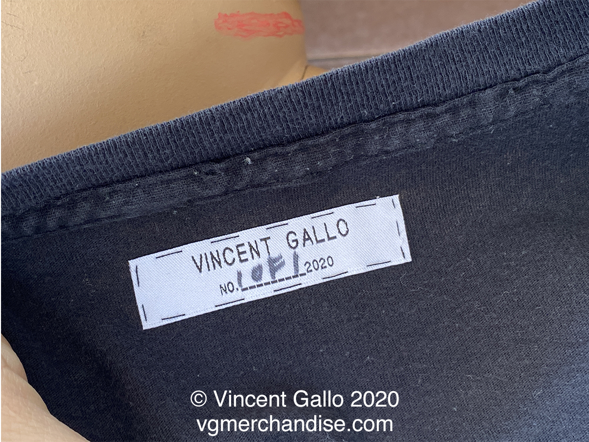 14. ?Melania?  Vincent Gallo 2020 (neck label)