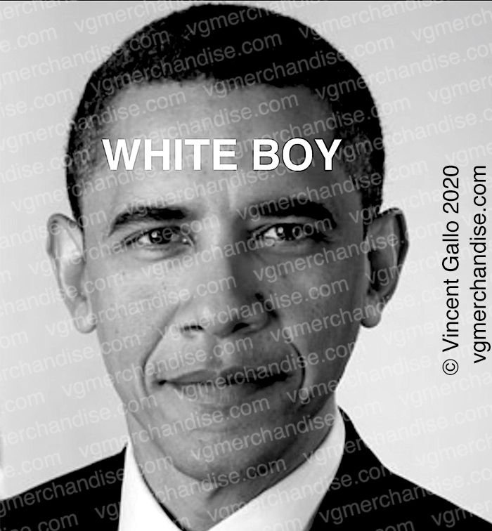 17. ?WHITE BOY?  Vincent Gallo 2020 (print detail)
