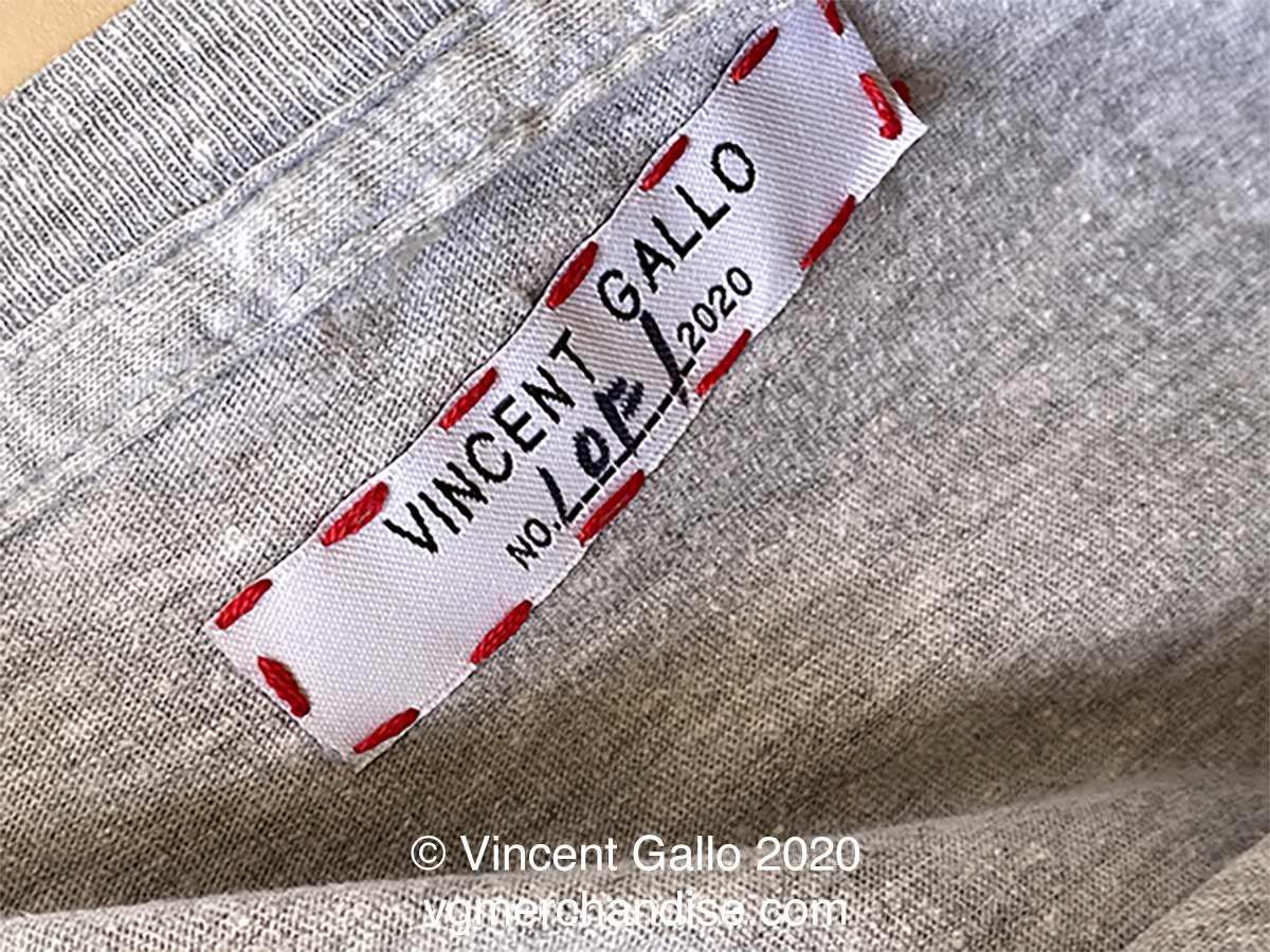 35. ?BEST IN THE BUSINESS?  Vincent Gallo 2020 (neck label)