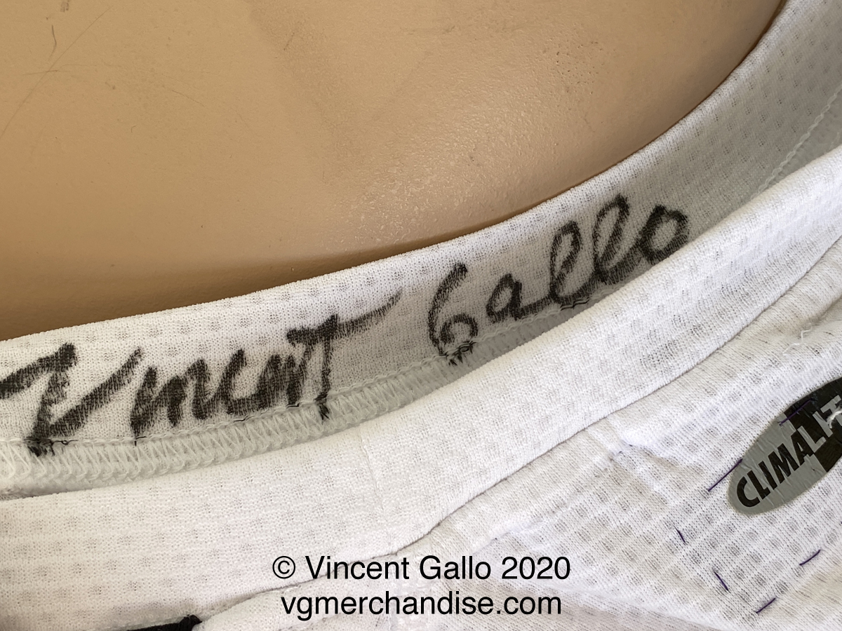 ?FUCK NIKE?  Vincent Gallo. 2020 (signed)
