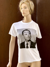 01. "FUCK FACE" Vincent Gallo 2020 one-of-a-kind, hand made T-shirt