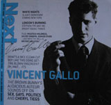 Next Magazine (USA, Issue 12.08, August 27, 2004, signed by Vincent Gallo)