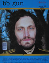 bb gun Magazine (Issue # 6, 2003, signed by Vincent Gallo)