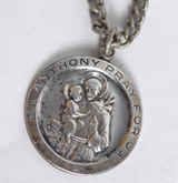 Vincent Gallo's St. Anthony Medallion From His 1st Holy Communion